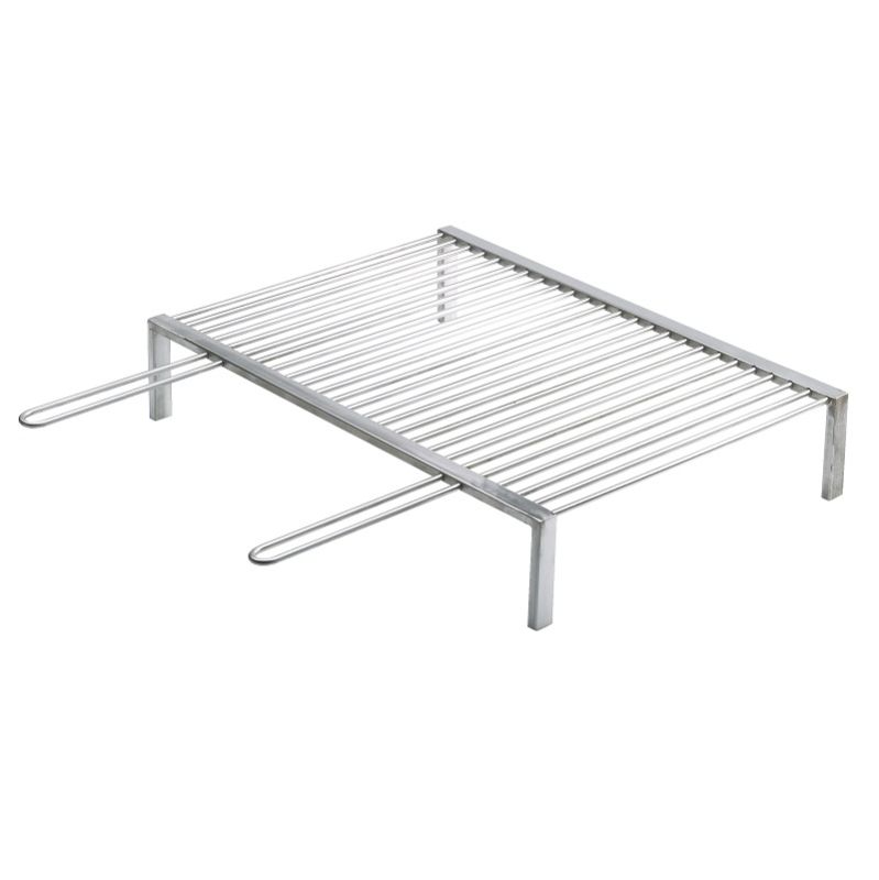Griglia In Acciaio Per Barbecue Nevada Grill Me - 40x24 Cm, Spessore 0,6 Cm - Ricambio Resistente