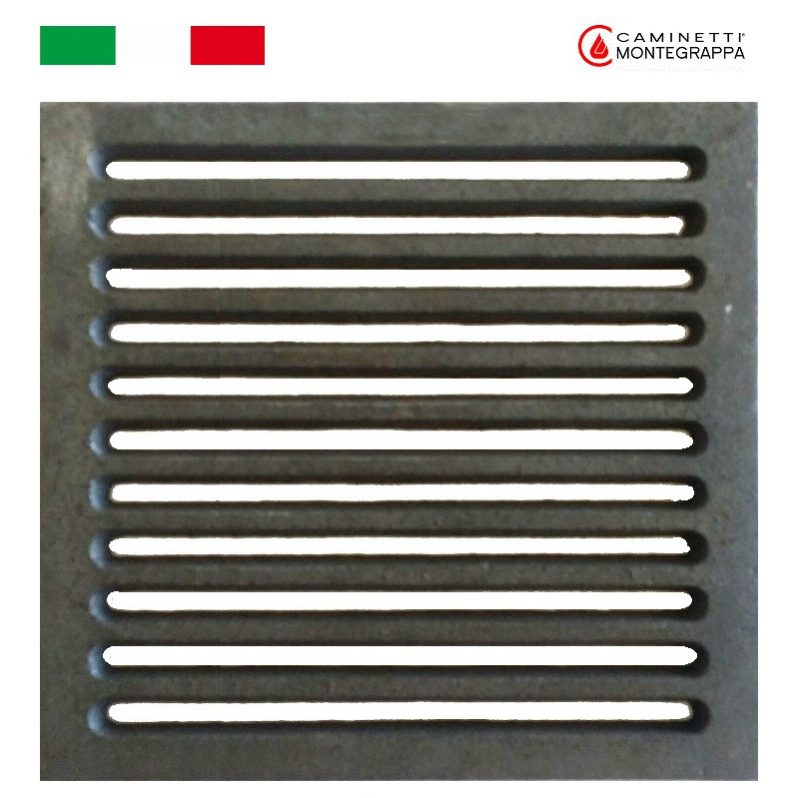 Griglia Cenere In Ghisa 24x24 Cm Cod. R8820 Per EdilKamin – Ricambio Per Stufe E Camini, Modello Acquacalor Strong