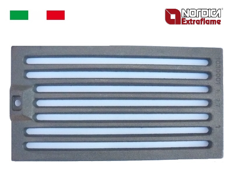 Griglia Per Cenere La Nordica Rossella Plus Liberty - Ghisa, 154x154mm - Ricambio Forno - Foto 5