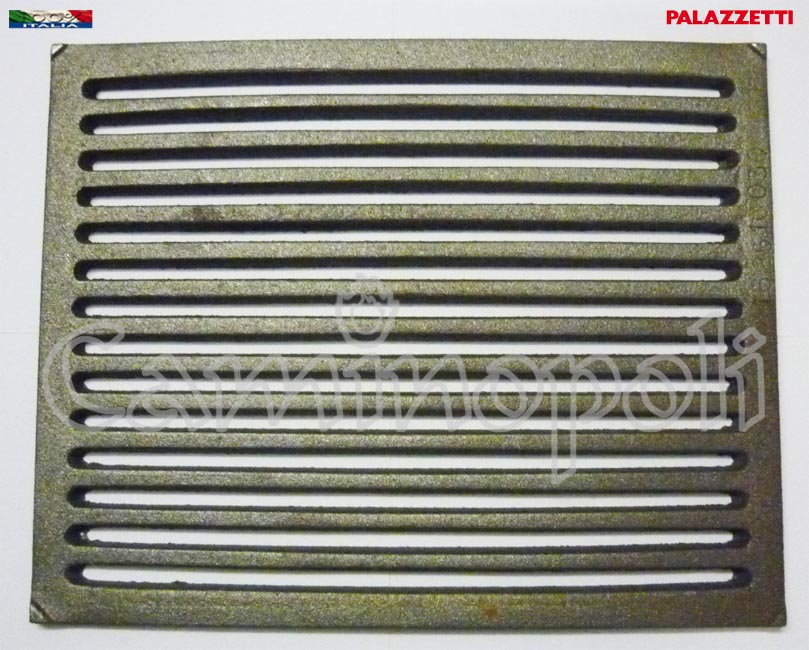 Griglia Per Fuoco 31,5x31,5 Cm Con Cassetto Cenere - Per Camino O Barbecue - Acciaio